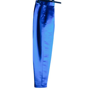 Dana Buchman  vintage cobalt blue 100% shiny silk jeans size 6